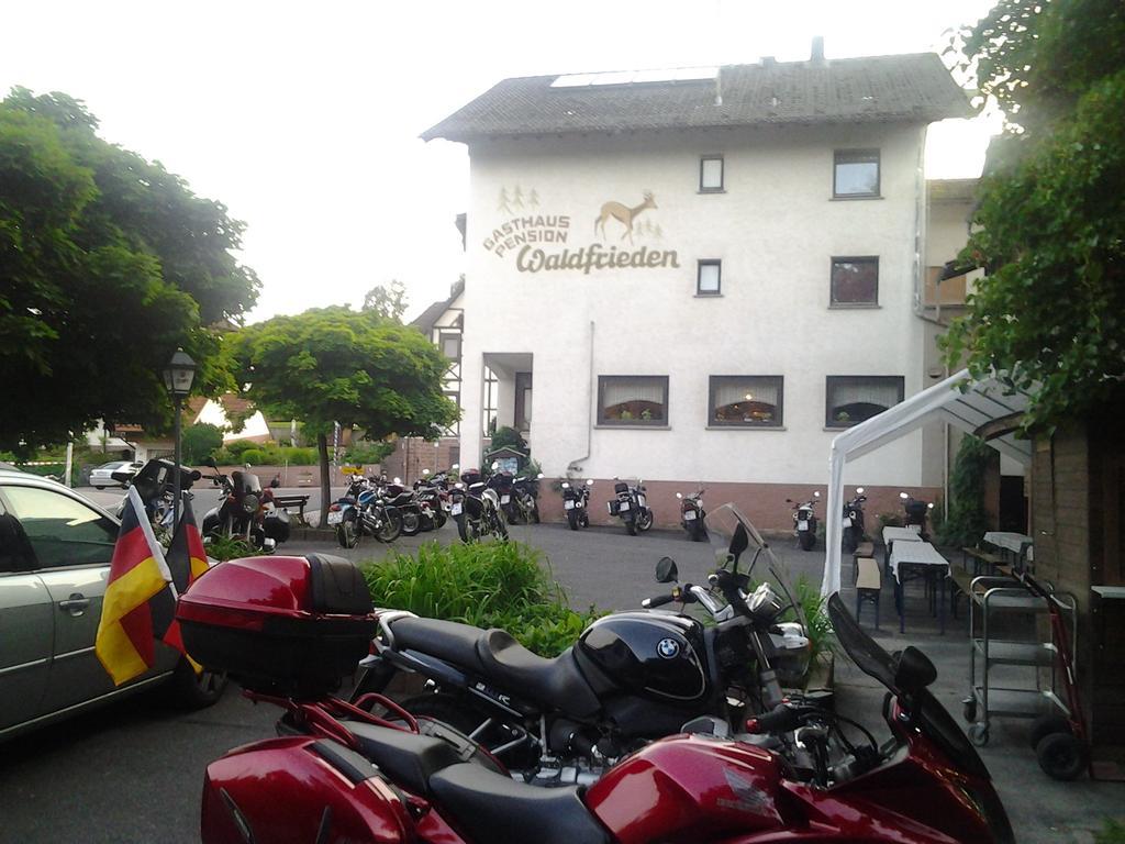 Landgasthof Waldfrieden Hotel Wildensee Exterior foto